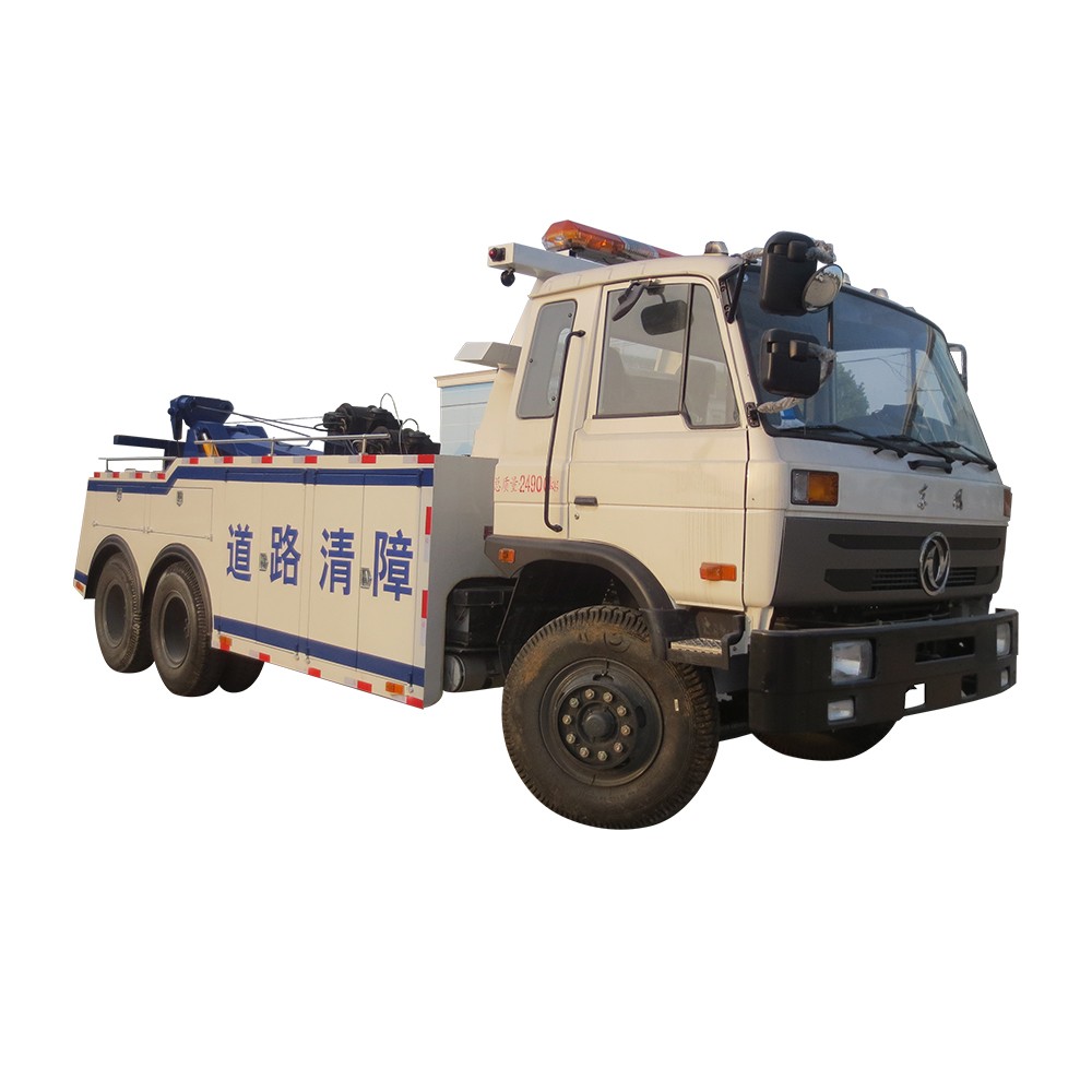 Dongfeng Zware Wrecker met 10 wielen