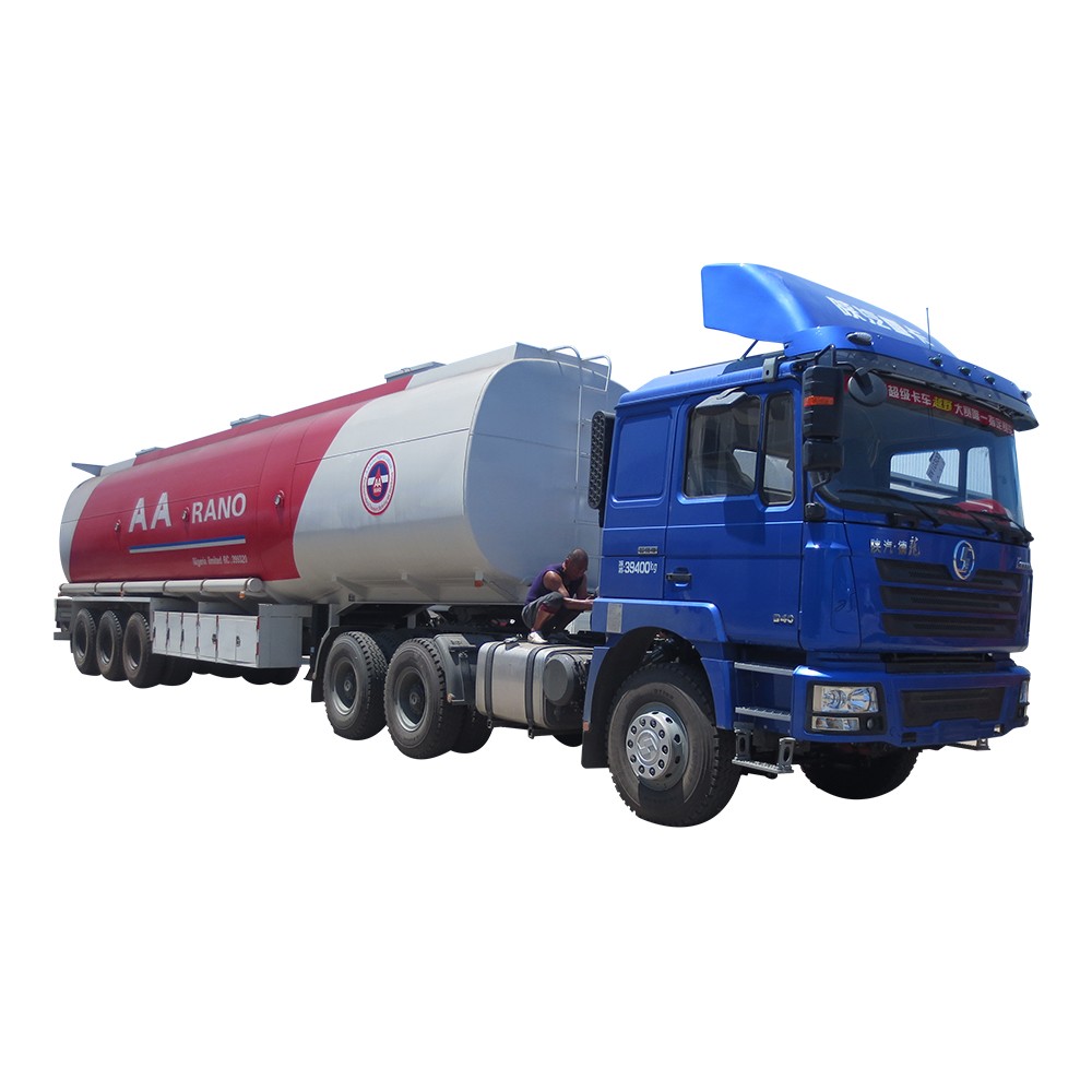 3 assige olietank transport oplegger 50000 liter